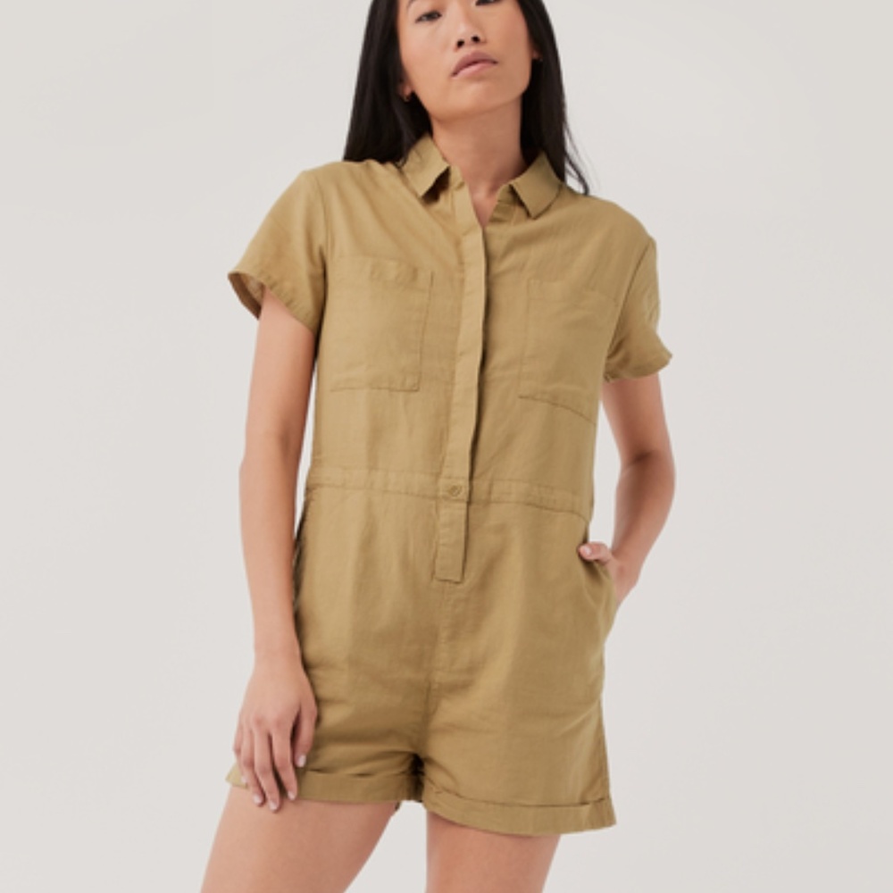 Pact Fennel The Harbour Romper